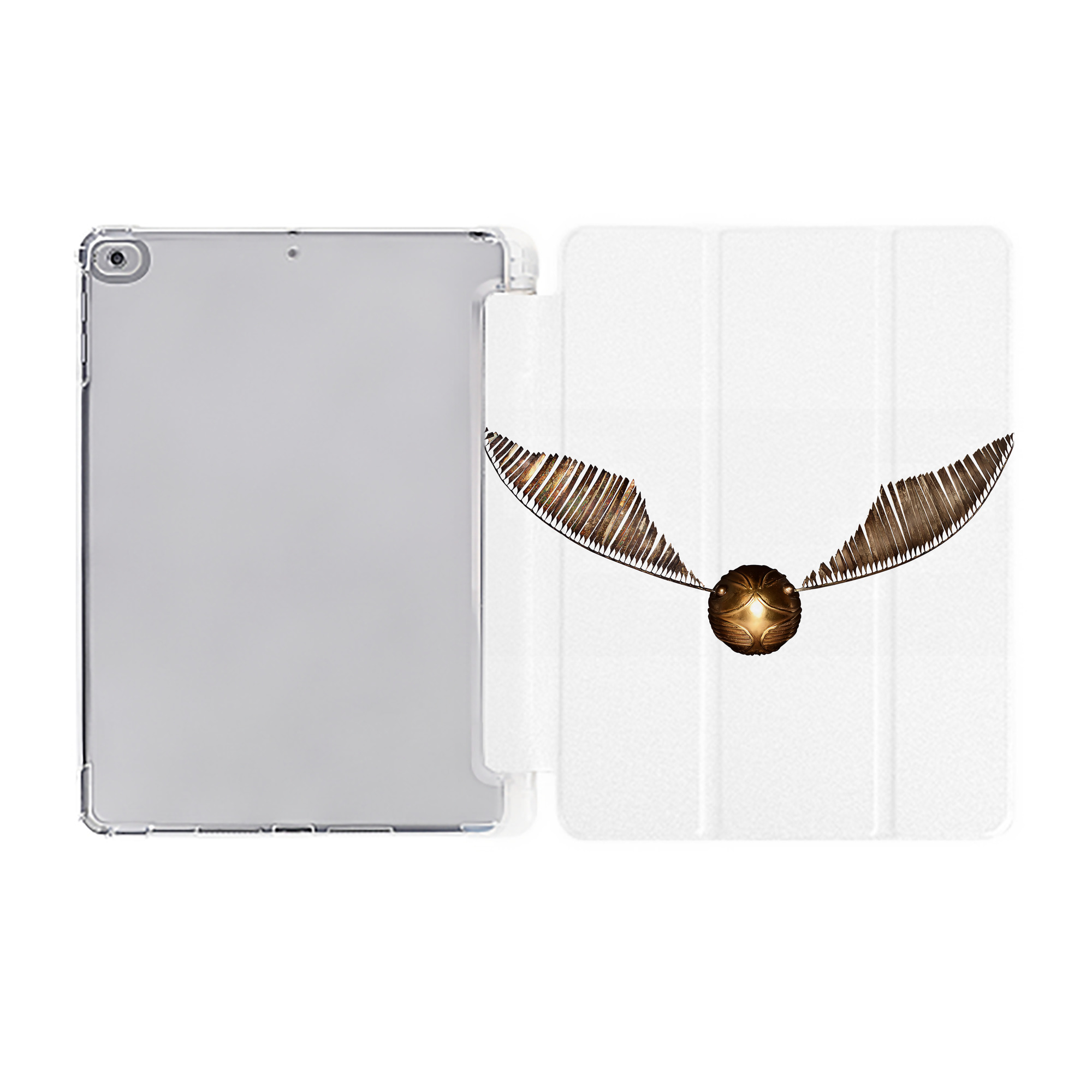 （画像用） Harry Potter ハリー・ポッターシリーズ IPad ケース ペン収納付き 三つ折りスタンド PUレザー×シリコン 対応機種9.5/10.5/10.9インチ